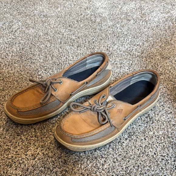 Sperry Men's Brown Boat Shoes - Picture 1 of 2